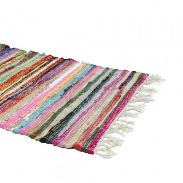Recycled Rag Rug Runner 150x55cm